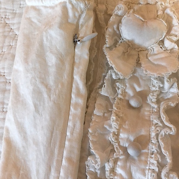 Vintage Fairy Fair Jacquard Lace Shabby Chic JSK Dress Limited Edition - Picture 6 of 11